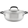 imageKitchenAid Casserole with Lid 4 Quart Brushed Stainless SteelBrushed Stainless Steel
