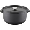 imageKitchenAid Seasoned Cast Iron Dutch OvenCasserole 6 Quart  BlackCast Iron Black