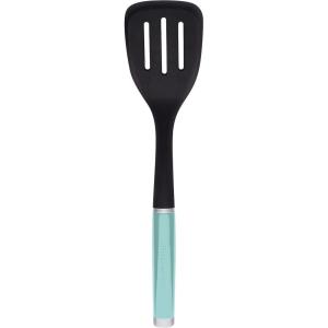 imageKitchenAid Classic Slotted Turner One Size Black 2 1366InchAqua Sky
