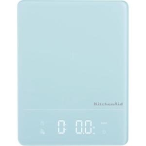 imageKitchenAid KQ913MW Digital Waterproof IPx7 Kitchen and Food Scale LED readout 11 Pound Max Capacity Mineral WaterMineral Water