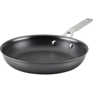 imageKitchenAid NITRO Carbon Steel Frying PanSkillet Stainless Steel Handle Compatible with All Cooktops 12 Inch Fry Pan with Side Handle  BlackSkillet 10 Inch