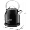 imageKitchenAid 125 L Electric Kettle  KEK1222Black Matte