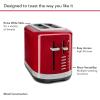 imageKitchenAid 2 Slice Automatic Toaster with Extra Wide Slots KMT2109ER Empire RedEmpire Red