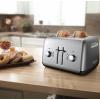 imageKitchenAid 4Slice Toaster with Manual HighLift Lever  KMT4115 Contour Silver