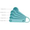 imageKitchenAid Classic Measuring Spoons Set of 5 Aqua SkyBlackAqua Sky