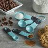 imageKitchenAid Classic Measuring Spoons Set of 5 Aqua SkyBlackAqua SkyBlack