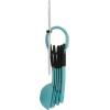 imageKitchenAid Classic Measuring Spoons Set of 5 Aqua SkyBlackAqua SkyBlack