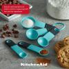 imageKitchenAid Classic Measuring Spoons Set of 5 Aqua SkyBlackAqua SkyBlack