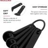 imageKitchenAid Classic Measuring Spoons Set of 5 Aqua SkyBlackBlack