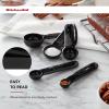 imageKitchenAid Classic Measuring Spoons Set of 5 Aqua SkyBlackBlack