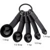 imageKitchenAid Classic Measuring Spoons Set of 5 Aqua SkyBlackBlackBlack