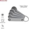 imageKitchenAid Classic Measuring Spoons Set of 5 Aqua SkyBlackGray
