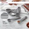 imageKitchenAid Classic Measuring Spoons Set of 5 Aqua SkyBlackGray