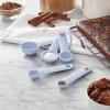 imageKitchenAid Classic Measuring Spoons Set of 5 Aqua SkyBlackLavender