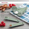 imageKitchenAid Classic Measuring Spoons Set of 5 Aqua SkyBlackPstachio