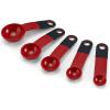 imageKitchenAid Classic Measuring Spoons Set of 5 Aqua SkyBlackRedBlack