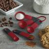 imageKitchenAid Classic Measuring Spoons Set of 5 Aqua SkyBlackRedBlack