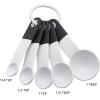 imageKitchenAid Classic Measuring Spoons Set of 5 Aqua SkyBlackWhiteBlack
