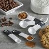 imageKitchenAid Classic Measuring Spoons Set of 5 Aqua SkyBlackWhiteBlack