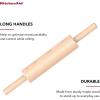 imageKitchenAid Gourmet Rolling Pin One Size Steel Red 25 x 25 x 22 inchesWood