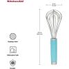 imageKitchenAid Gourmet Utility Whisk 105Inch Matte BlackMatte Aqua Sky