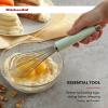 imageKitchenAid Gourmet Utility Whisk 105Inch Matte BlackMatte Pistachio
