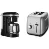 imageKitchenAid KCM1209DG Drip Coffee Maker 12 Cup Matte GreyOnyx Black