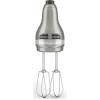 imageKitchenAid KHM512WH 5Speed Ultra Power Hand Mixer White 8x7x5Contour Silver