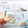 imageKitchenAid KO298OSAQA Gourmet Measuring Jugs Set of 3 Aqua SkyAqua Sky 1