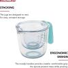imageKitchenAid KO298OSAQA Gourmet Measuring Jugs Set of 3 Aqua SkyAqua Sky 1