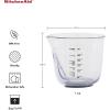 imageKitchenAid KO298OSAQA Gourmet Measuring Jugs Set of 3 Aqua SkyBlack