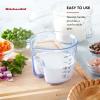 imageKitchenAid KO298OSAQA Gourmet Measuring Jugs Set of 3 Aqua SkyBlack