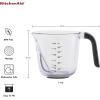 imageKitchenAid KO298OSAQA Gourmet Measuring Jugs Set of 3 Aqua SkyBlack