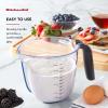 imageKitchenAid KO298OSAQA Gourmet Measuring Jugs Set of 3 Aqua SkyBlack
