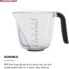 imageKitchenAid KO298OSAQA Gourmet Measuring Jugs Set of 3 Aqua SkyBlack