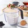 imageKitchenAid KO298OSAQA Gourmet Measuring Jugs Set of 3 Aqua SkyBlack