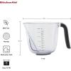 imageKitchenAid KO298OSAQA Gourmet Measuring Jugs Set of 3 Aqua SkyBlack