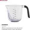 imageKitchenAid KO298OSAQA Gourmet Measuring Jugs Set of 3 Aqua SkyBlack