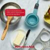 imageKitchenAid Measuring Cups Set Of 4 Aqua SkyAqua SkyBlack