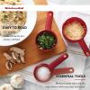 imageKitchenAid Measuring Cups Set Of 4 Aqua SkyEmpire Red