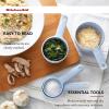 imageKitchenAid Measuring Cups Set Of 4 Aqua SkyLavender Cream