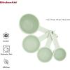 imageKitchenAid Measuring Cups Set Of 4 Aqua SkyPistachio