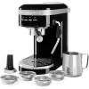 imageKitchenAid SemiAutomatic Espresso Machine KES6403 Matte Charcoal Grey 14 LitersBlack
