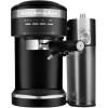 imageKitchenAid SemiAutomatic Espresso Machine KES6403 Matte Charcoal Grey 14 LitersBlack Matte