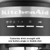 imageKitchenAid SemiAutomatic Espresso Machine KES6403 Matte Charcoal Grey 14 LitersBlack Matte