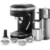 imageKitchenAid SemiAutomatic Espresso Machine KES6403 Matte Charcoal Grey 14 LitersBlack Matte