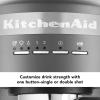 imageKitchenAid SemiAutomatic Espresso Machine KES6403 Matte Charcoal Grey 14 LitersCharcoal Grey