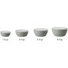imageKitchenAid Thermoplastic RubberPrep Bowls with Lids Set of 4 Pistachio32 oz
