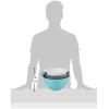 imageKitchenAid Universal Nesting Plastic Mixing Bowls Set Of 3 25 quart 35 quart 45 quart Non Slip Base with Easy Pour Spout to Reduce Mess Dishwasher Safe Aqua Sky White GrayAqua Sky White Gray