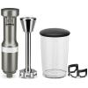 imageKitchenAid Variable Speed Corded Hand Blender KHBV53 Empire RedContour Silver